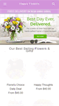 Mobile Screenshot of happyflowerslakewales.com